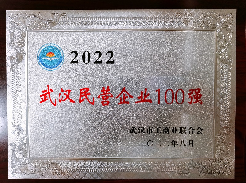 我司再度入選武漢民營(yíng)百強(qiáng)榜